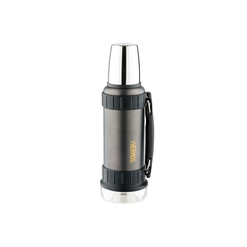 Термос из нерж. стали тм THERMOS 2520GM Stainless Steel Vacuum Flask  1.2L с логотипом