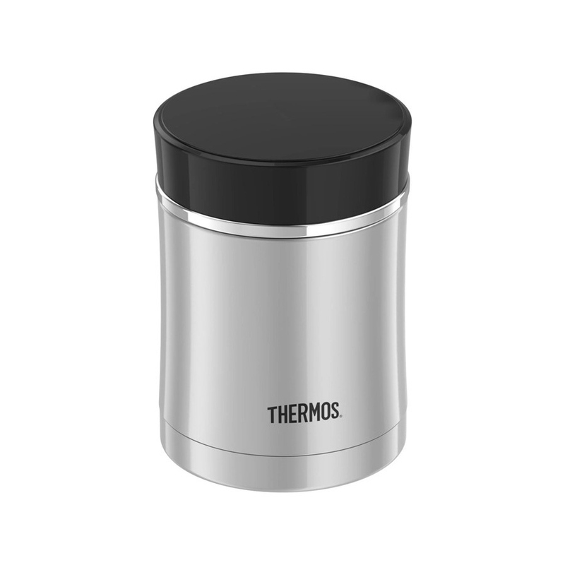 Термос для еды из нерж. стали тм THERMOS NS-340  BK0,47L с логотипом
