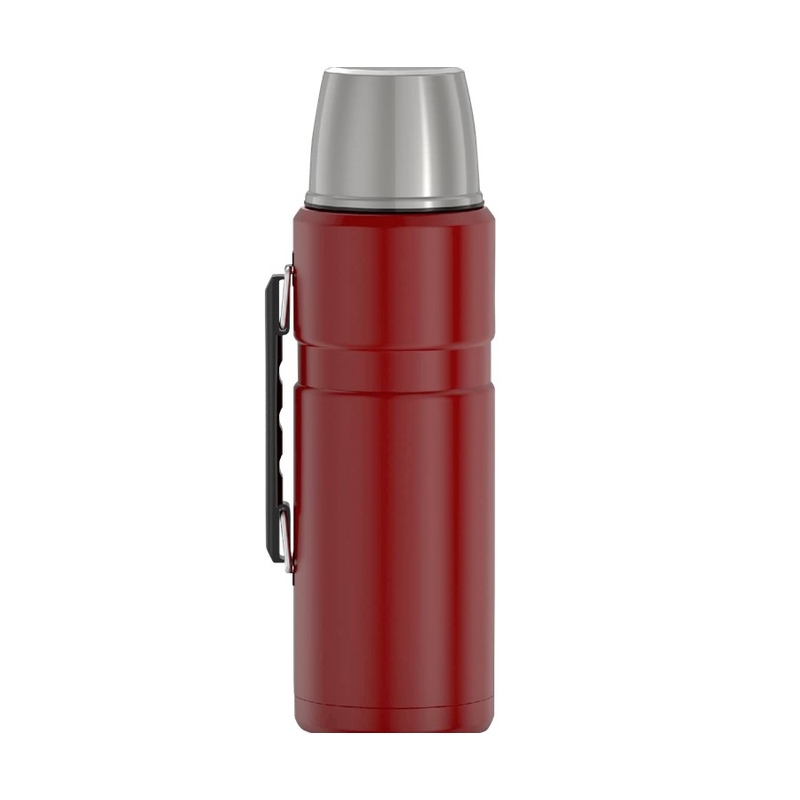 Термос из нерж. стали тм THERMOS SK2020 Rustic Red King 2,0L, красный с логотипом