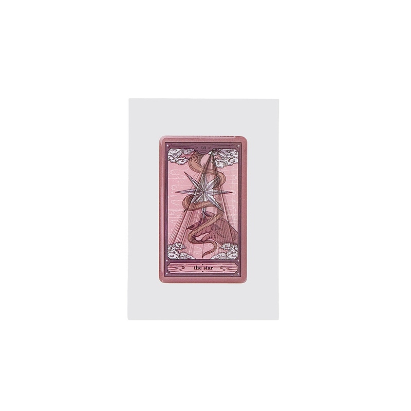 Смоляной стикерпак-открытка, 1 стикер без фона, 3х5 см с логотипом