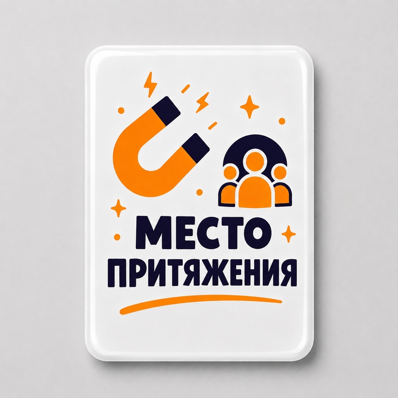 Смоляной стикер на дверь L, 13,7x18,7 см с логотипом
