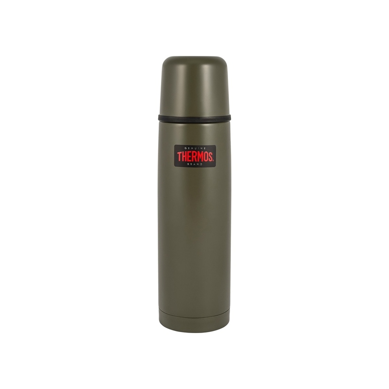 Термос из нерж. стали тм THERMOS FBB-750AG 0.75L, зеленый с логотипом
