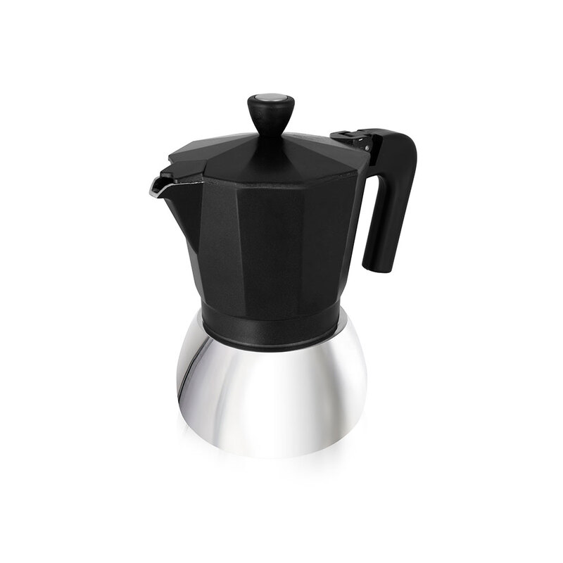 Гейзерная кофеварка "Arabica", 300 мл с логотипом