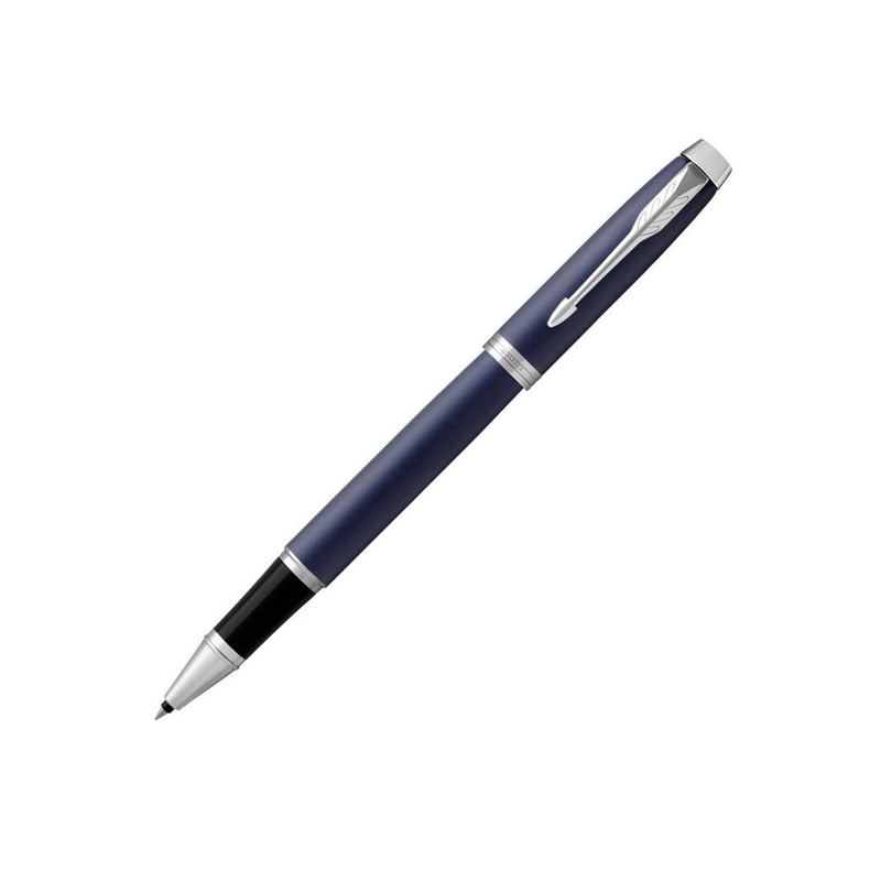 Ручка роллер «Parker IM Core Blue CT», темно-синий с логотипом