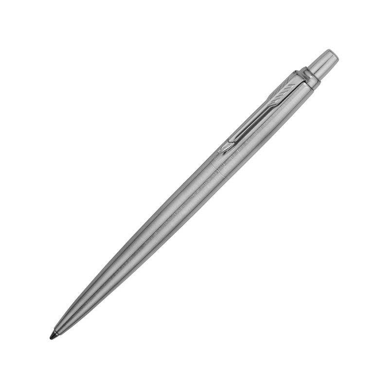 Шариковая ручка Parker Jotter Essential, St. Steel СT, стержень: Mblue с логотипом