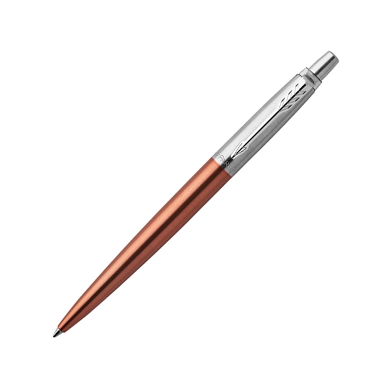 Шариковая ручка Parker Jotter Essential, Chelsea Orange CT, стержень: Mblue с логотипом