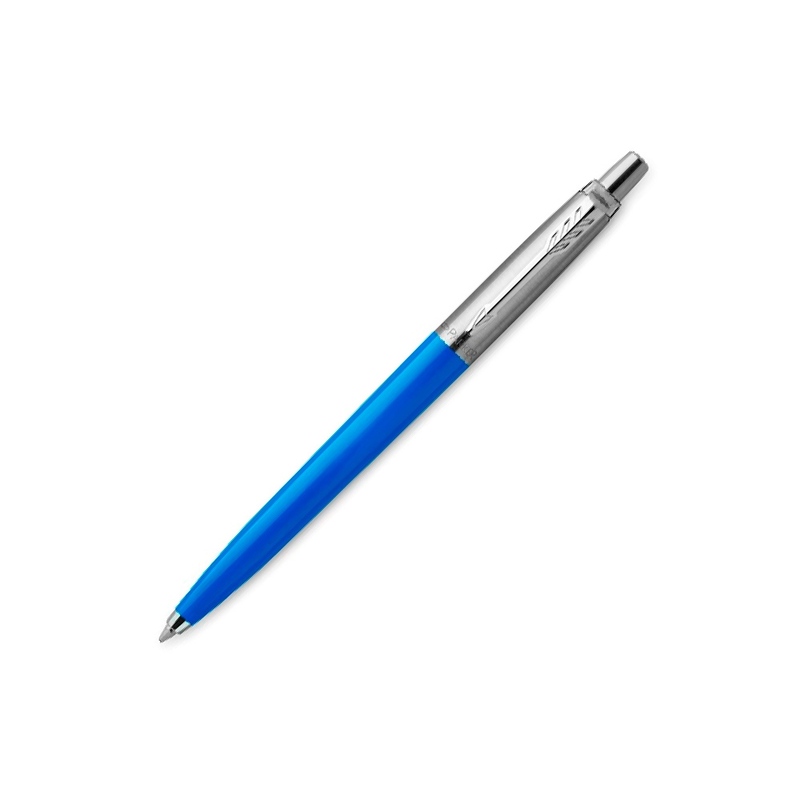 Шариковая ручка Parker Jotter ORIGINALS BLUE CT, стержень: M blue ЭКО-УПАКОВКА с логотипом