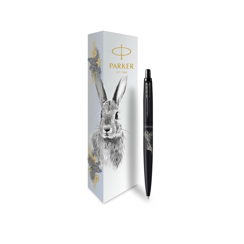 Шариковая ручка Parker Jotter XL LIMITED EDITION 2023 (символ года) в подарочной упаковке, цвет: Black, стержень: Mblue с логотипом