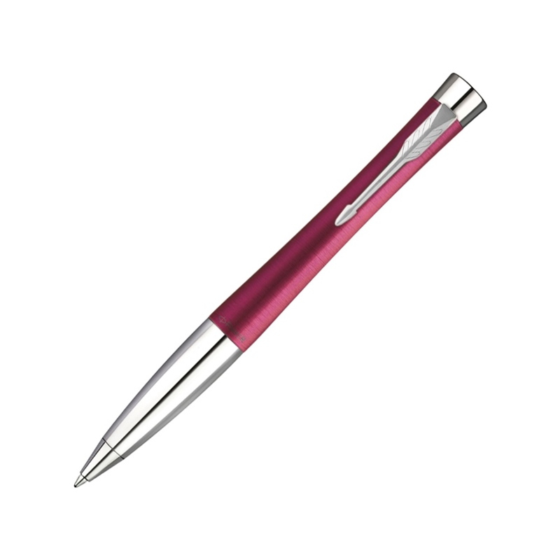 Шариковая ручка Parker Urban Vibrant Magenta CT, стержень: M, цвет чернил: blue, в подарочной упаковке. с логотипом