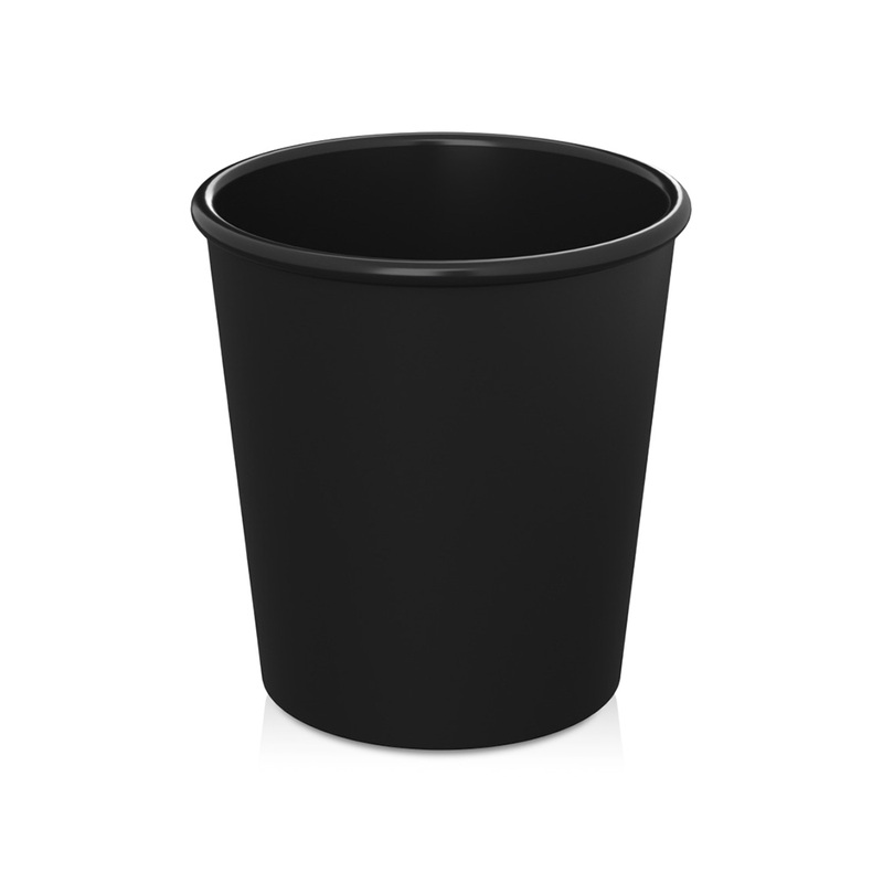 Americano® Piccolo кружка объемом 100 мл - сплошной черный с логотипом