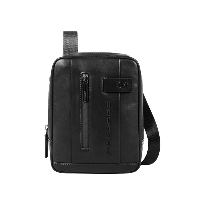 Сумка через плечо, Piquadro Urban, Черный с логотипом