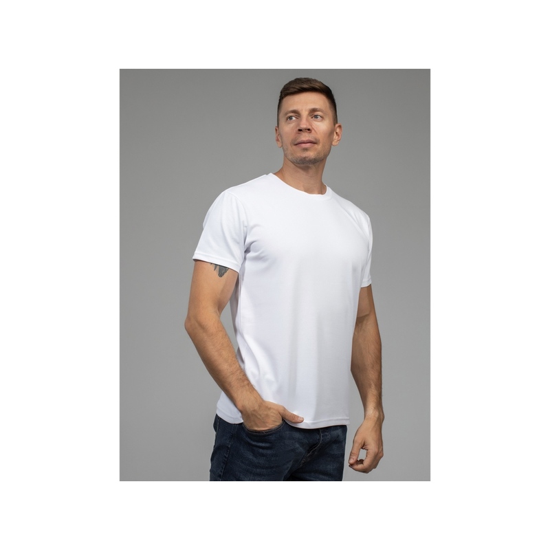 Футболка Futbitex "Evolution" Классика (56(3XL), Белый) с логотипом