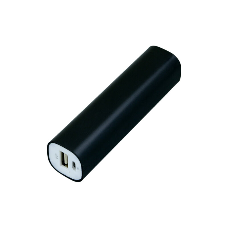 PB030 Универсальное зарядное устройство power bank  прямоугольной формы. 2200MAH. Черный с логотипом