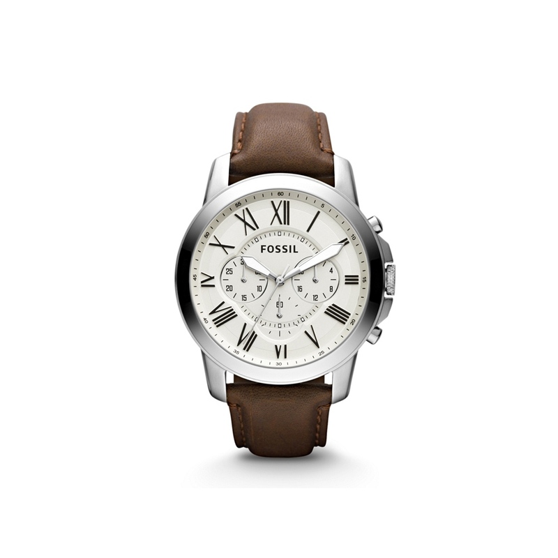 Часы наручные, мужские. Fossil с логотипом