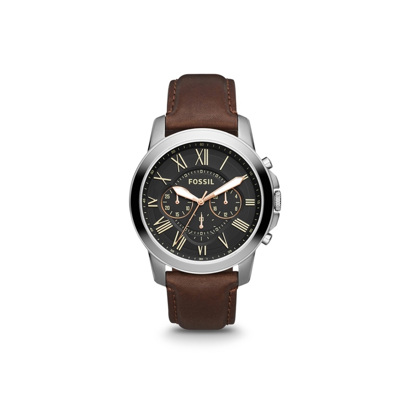 Часы наручные, мужские. Fossil с логотипом