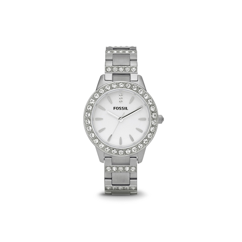 Часы наручные, женские. Fossil с логотипом