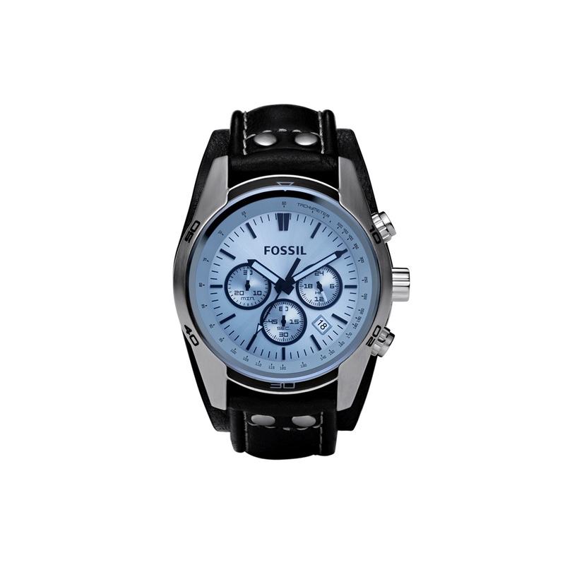 Часы наручные, мужские. Fossil с логотипом