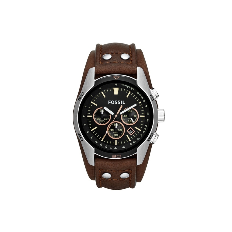 Часы наручные, мужские. Fossil с логотипом