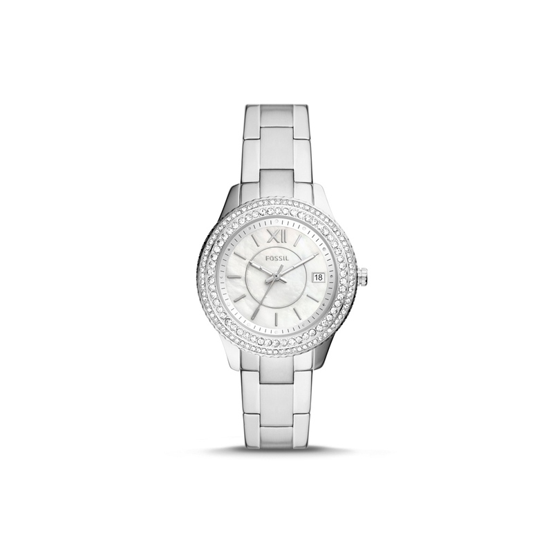 Часы наручные, женские. Fossil с логотипом