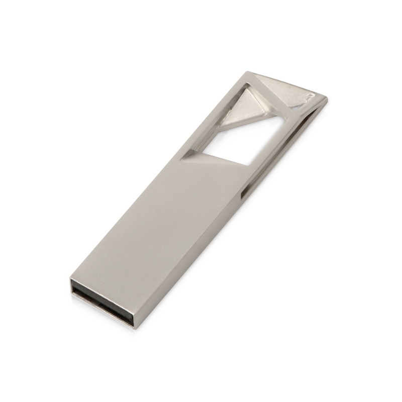 USB-флешка на 32 ГБ,  серебро с логотипом