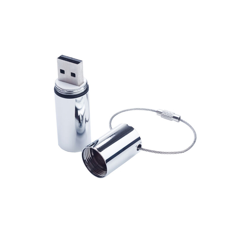 USB-флешка на 128 ГБ, 3.0 USB  серебро с логотипом