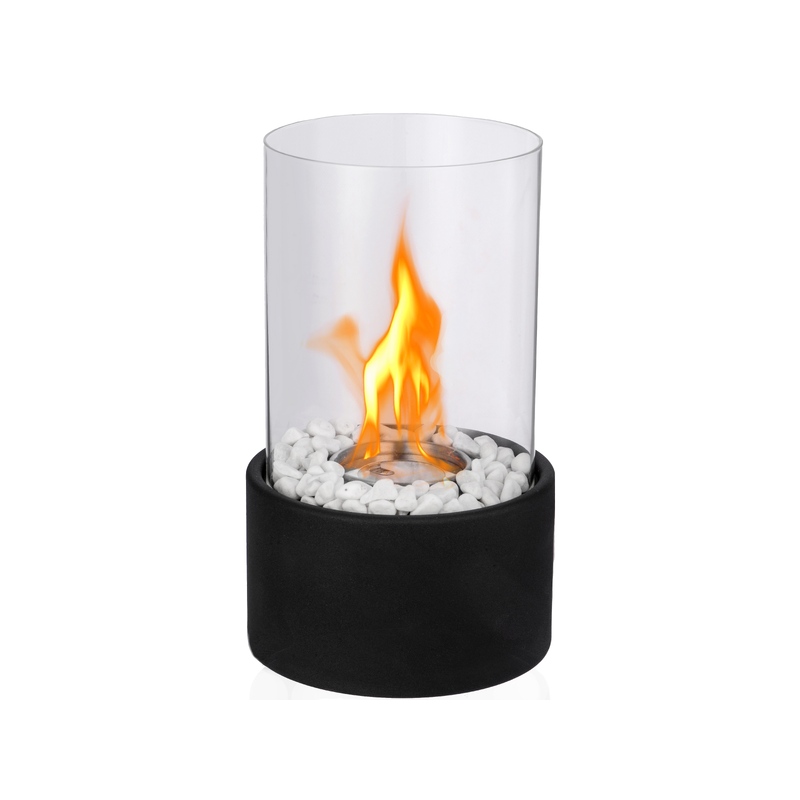Биокамин круглый "Hygge" v.2 с логотипом