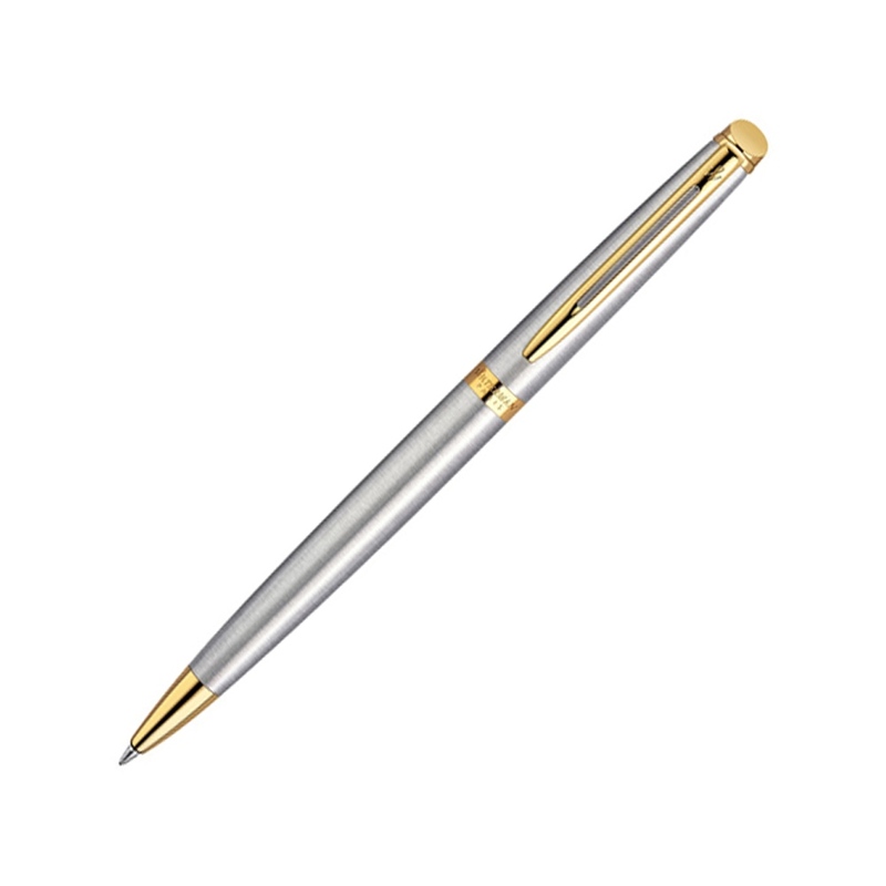 Шариковая ручка Waterman Hemisphere, цвет: GT, стержень: Mblue с логотипом