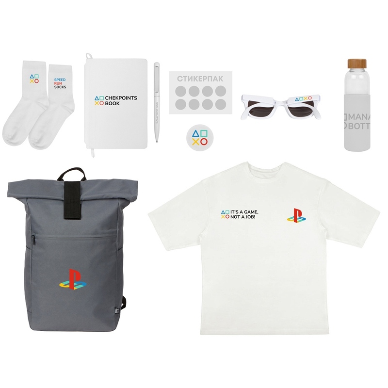 Welcome pack «Welcome Aboard!», белый с логотипом