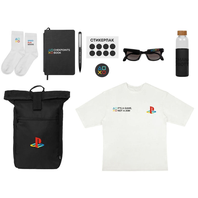 Welcome pack «Welcome Aboard!», черный с логотипом
