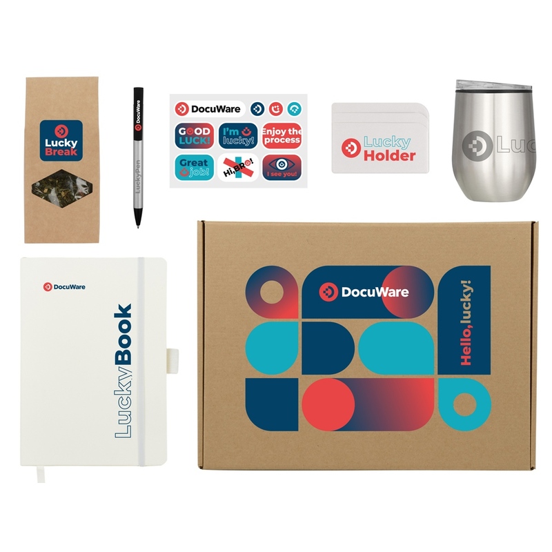 Welcome pack «Warm welcome», белый с логотипом