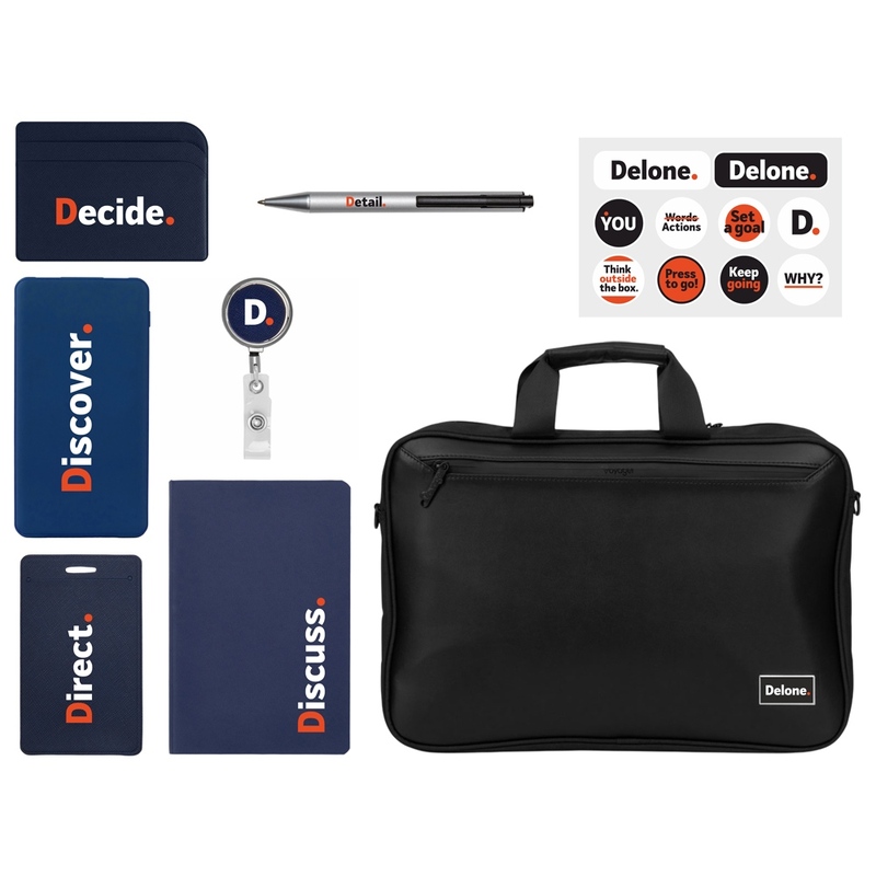 Welcome pack "Swift start", синий с логотипом