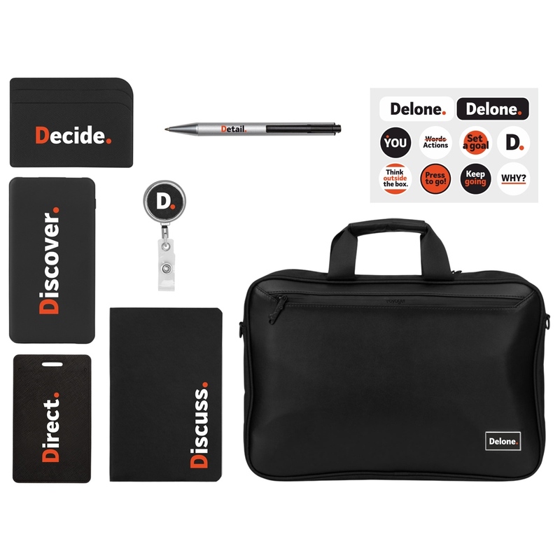 Welcome pack "Swift start", черный с логотипом