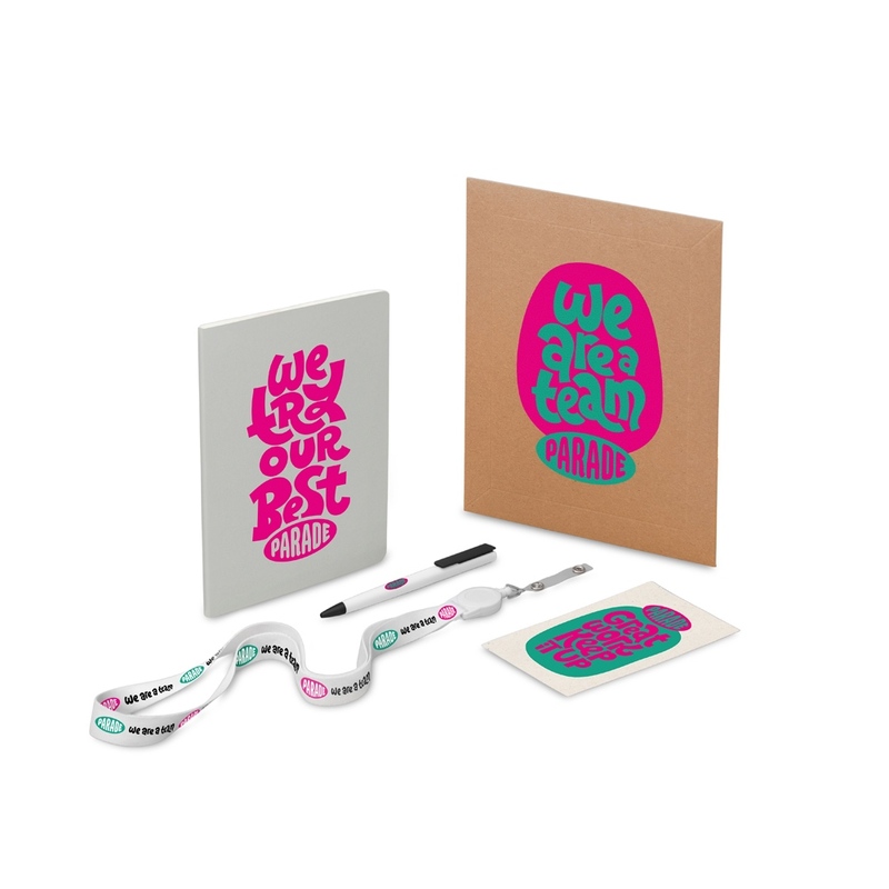 Welcome pack "Smart start", белый с логотипом