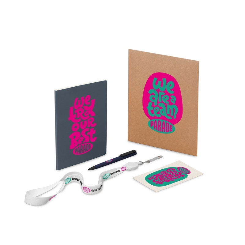 Welcome pack "Smart start", темно-синий с логотипом