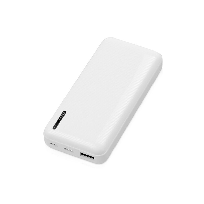 Внешний аккумулятор Evolt "Mini-10", 10000 mAh, белый с логотипом