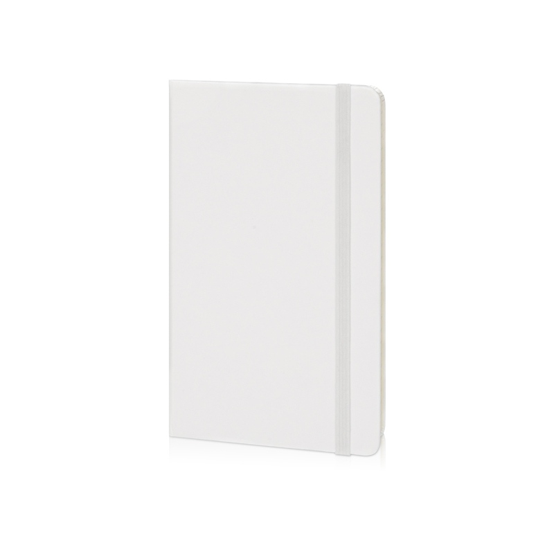 Записная книжка Moleskine Classic (в линейку) в твердой обложке, Medium (11,5x18 см), белый с логотипом