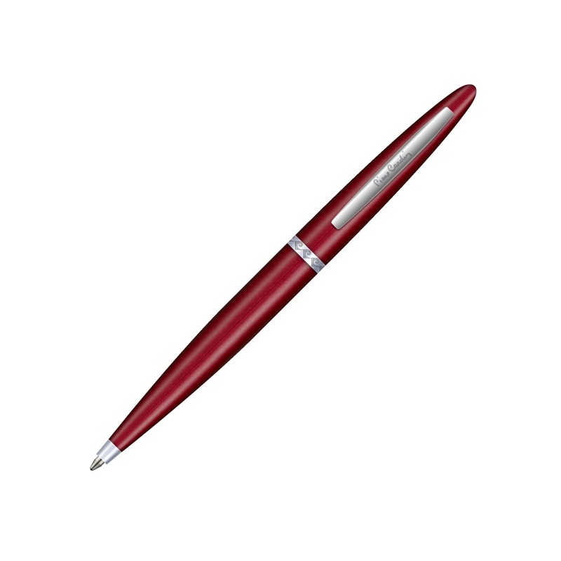 Ручка шариковая Pierre Cardin CAPRE. Цвет - красный. Упаковка Е-2. с логотипом