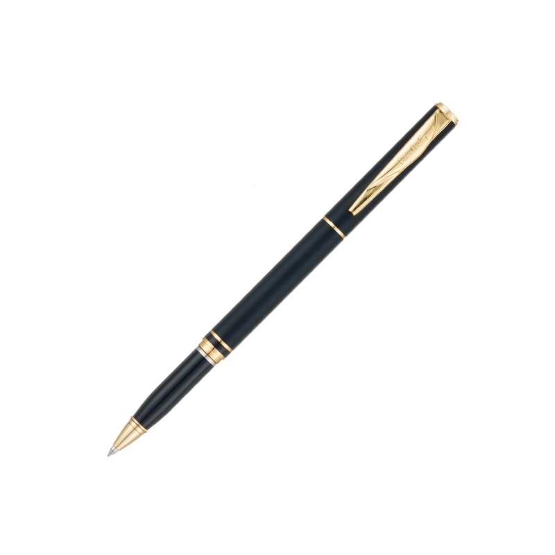 Ручка 2 в 1 шариковая и перьевая Pierre Cardin COMBI PEN, цвет - черный. Упаковка Е с логотипом
