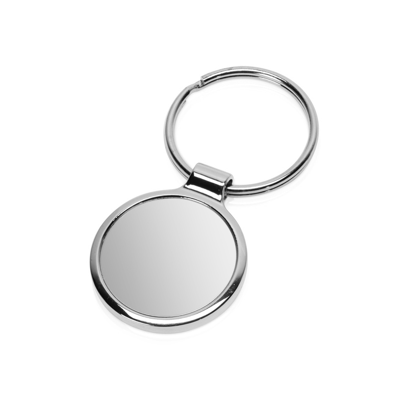 Брелок «Circle», серебристый с логотипом
