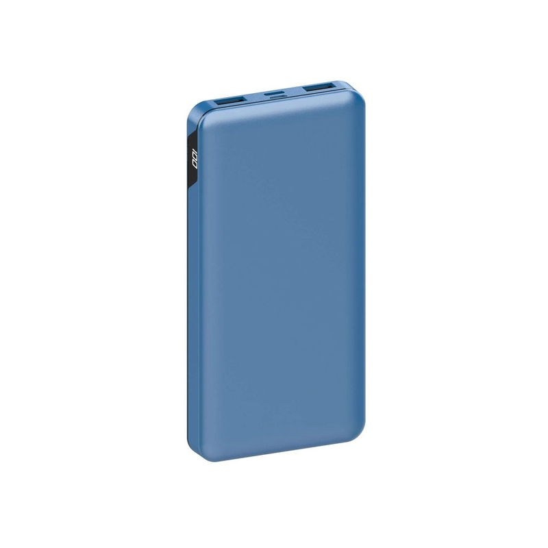 Портативный внешний аккумулятор MFX 10000 Blue с логотипом