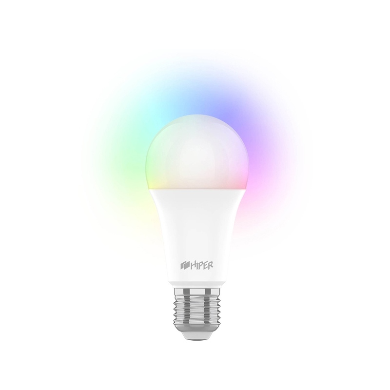 Умная лампочка HIPER IoT A60 RGB с логотипом
