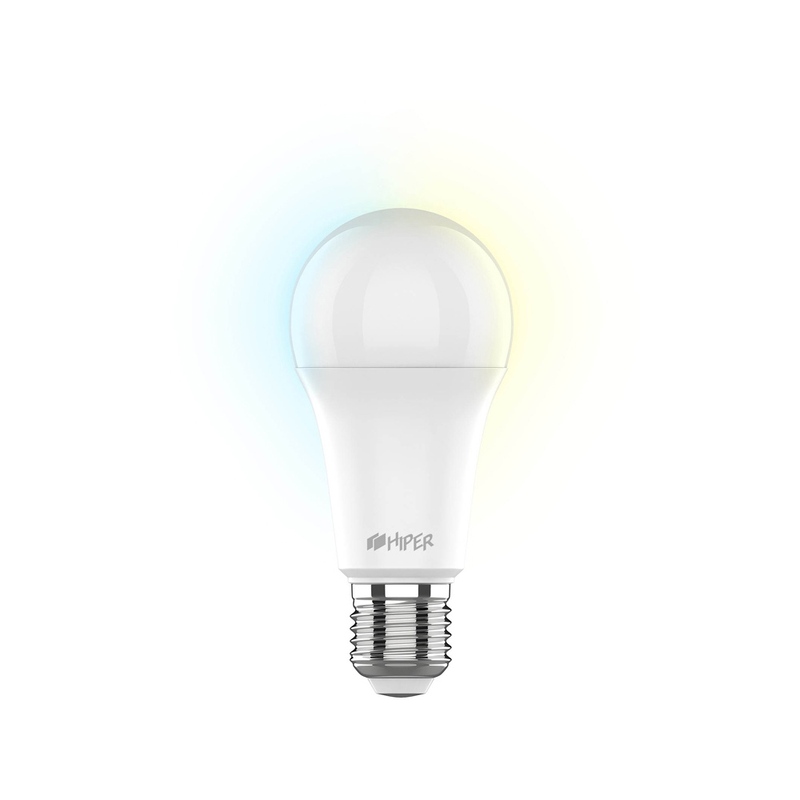 Умная лампочка HIPER IoT A61 White с логотипом