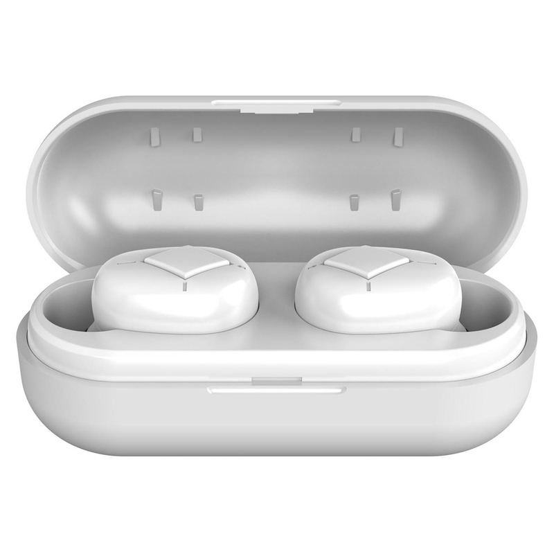 Наушники HIPER TWS Lazo X32 White (HTW-LX32) Bluetooth 5.1 гарнитура, Белый с логотипом