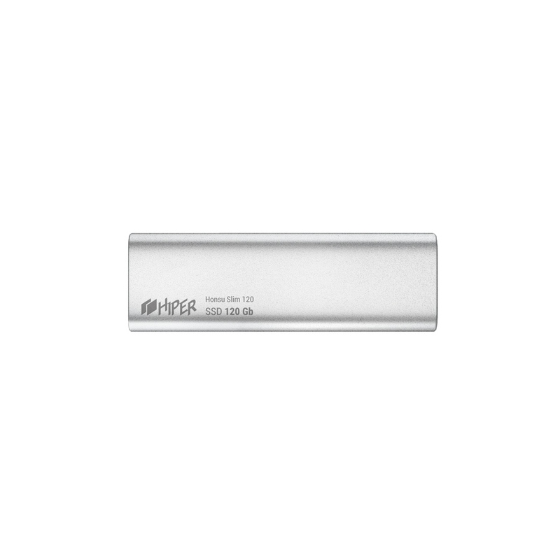 Внешний SSD накопитель «Honsu Slim 120» 120GB USB3.1 Type-C, Slim, Hiper с логотипом