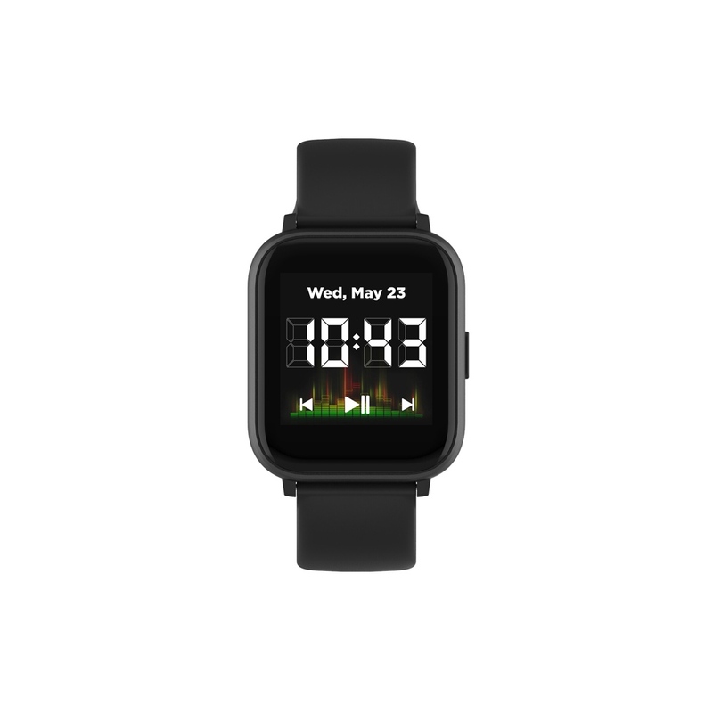 Смарт-часы со встроенным плеером Canyon SaltSW-78, черный с логотипом