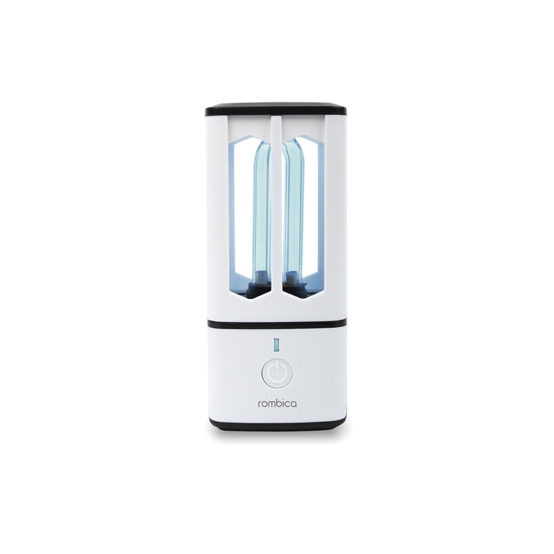 Портативная лампа бактерицидная ультрафиолетовая Rombica Sterilizer B1, белый/черный с логотипом