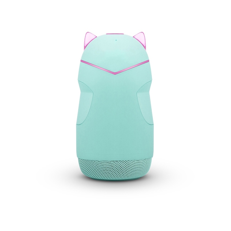 Портативная акустика Rombica Mysound Kitty 2C, зеленый с логотипом