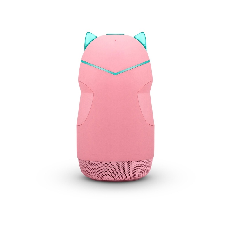 Портативная акустика Rombica Mysound Kitty 3C, розовый (Р) с логотипом