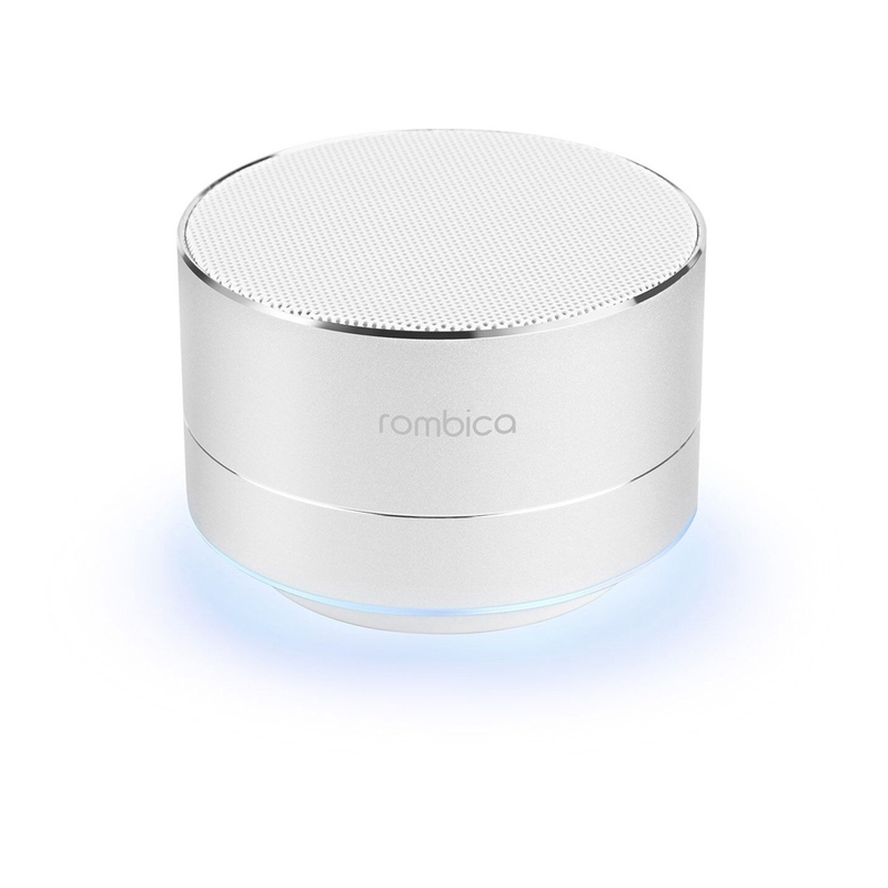 Портативная акустика Rombica Mysound BT-03 2C, серебристый с логотипом