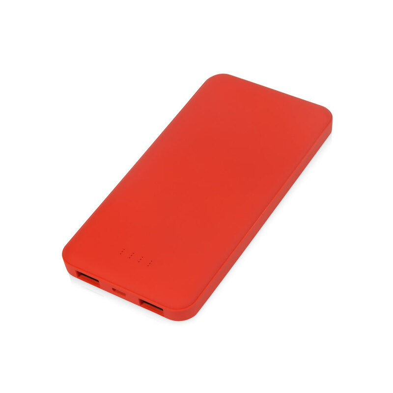 Внешний аккумулятор Rombica NEO PB100 Red, красный (Р) с логотипом